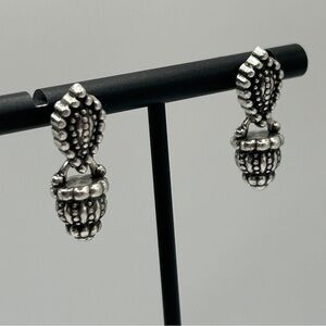 Brighton Vintage Silver Post Earrings